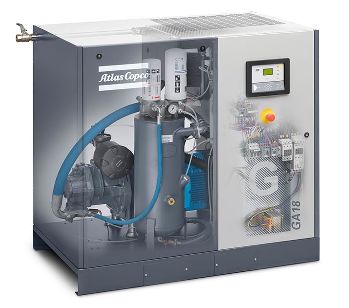 ATLAS COPCO GA Series kompressorları