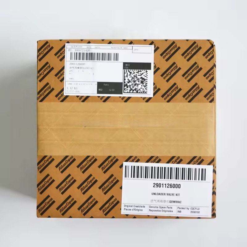 2901126000 Atlas Copco Unloader Valve Kit Yağsız Scroll və His Kompressorları