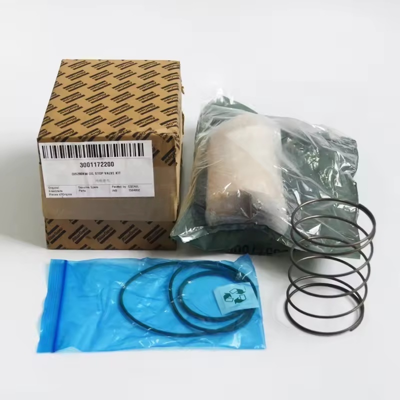 Orijinal 3001172200 Atlas Copco Oil Stop Valve Kit Hava Kompressoru üçün Orijinal Ehtiyat hissələri