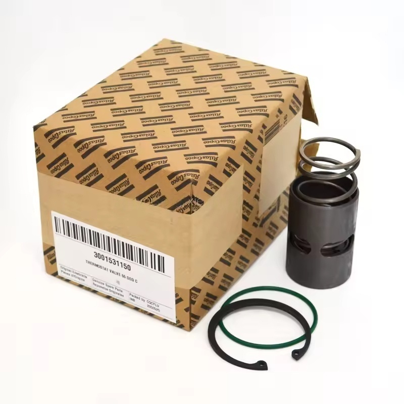 Atlas Copco Orijinal 55 ° C Temperatur Nəzarət Valve 3001531150