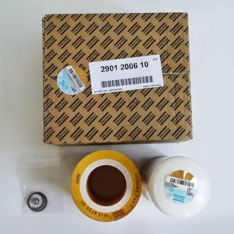 2901200610 Oil Filter Atlas Copco Air Compressor Kit Filter Sepretator 1625426100 Orijinal