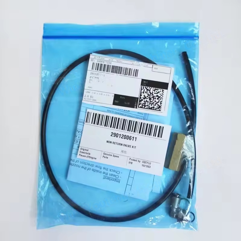 2901200611 Atlas Copco Neft İnyeksiya edilmiş Vida Kompressoru üçün Qayıdış Valve Kit
