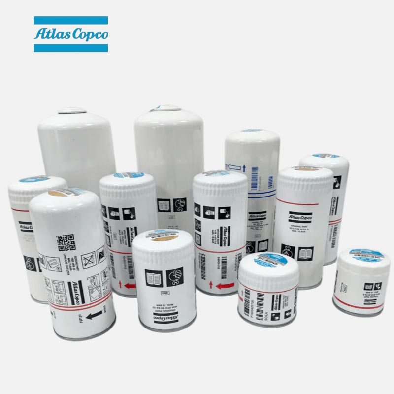 Atlas Copco Ehtiyat Hissələri Orijinal Orijinal 161487499 1614874700 Sənaye Hava Kompressoru üçün Yağ Filtri